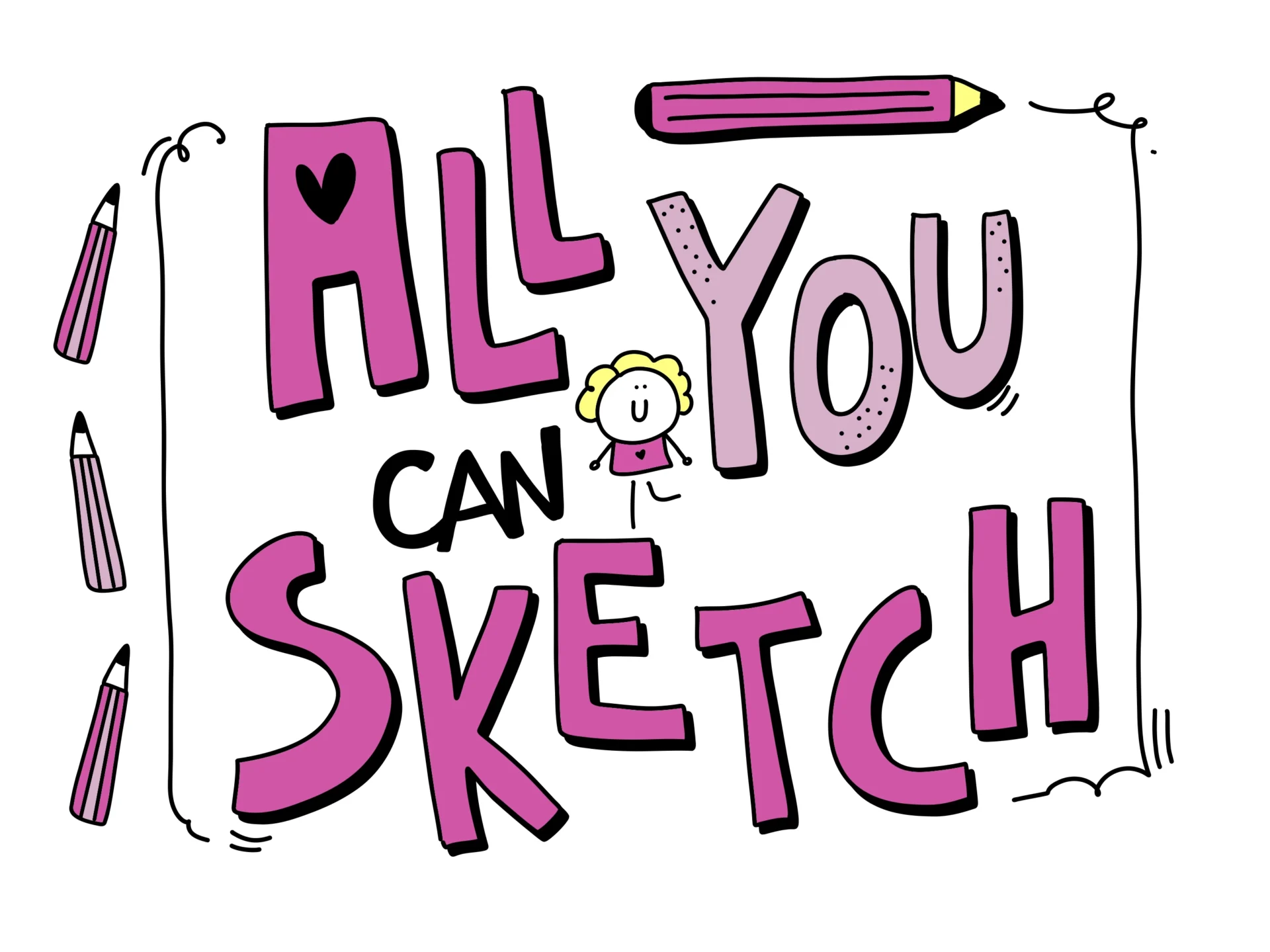 All you can Sketch Logo