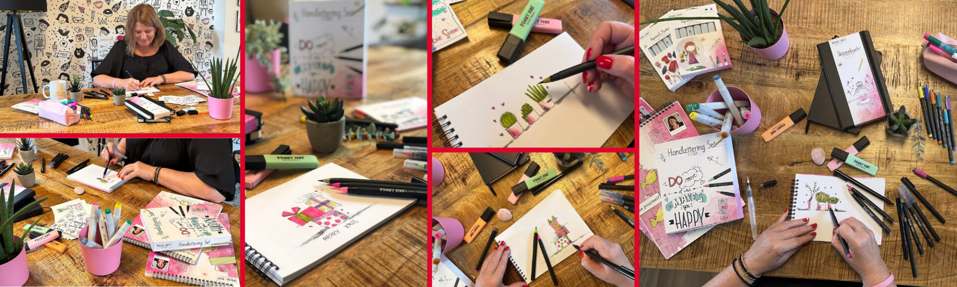 Funny Pens Woolworth Collage