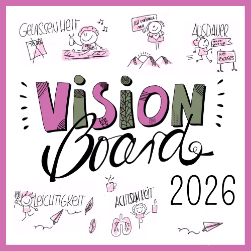 Logo Vision Board 2026 Procreate Stars Logo