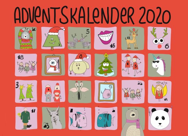 Funny Sketchnotes Adventskalender 2020 Funny Sketchnotes Adventskalender 2020