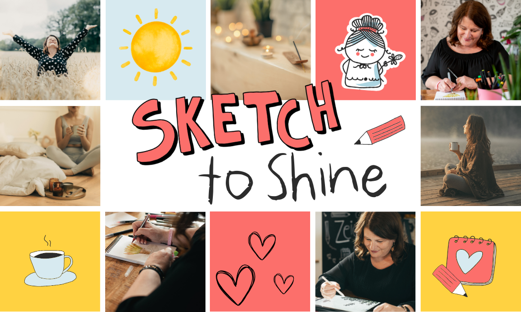 Stress abbauen leicht gemacht: mit kreativem Zeichen und kreativen Sketchnotes