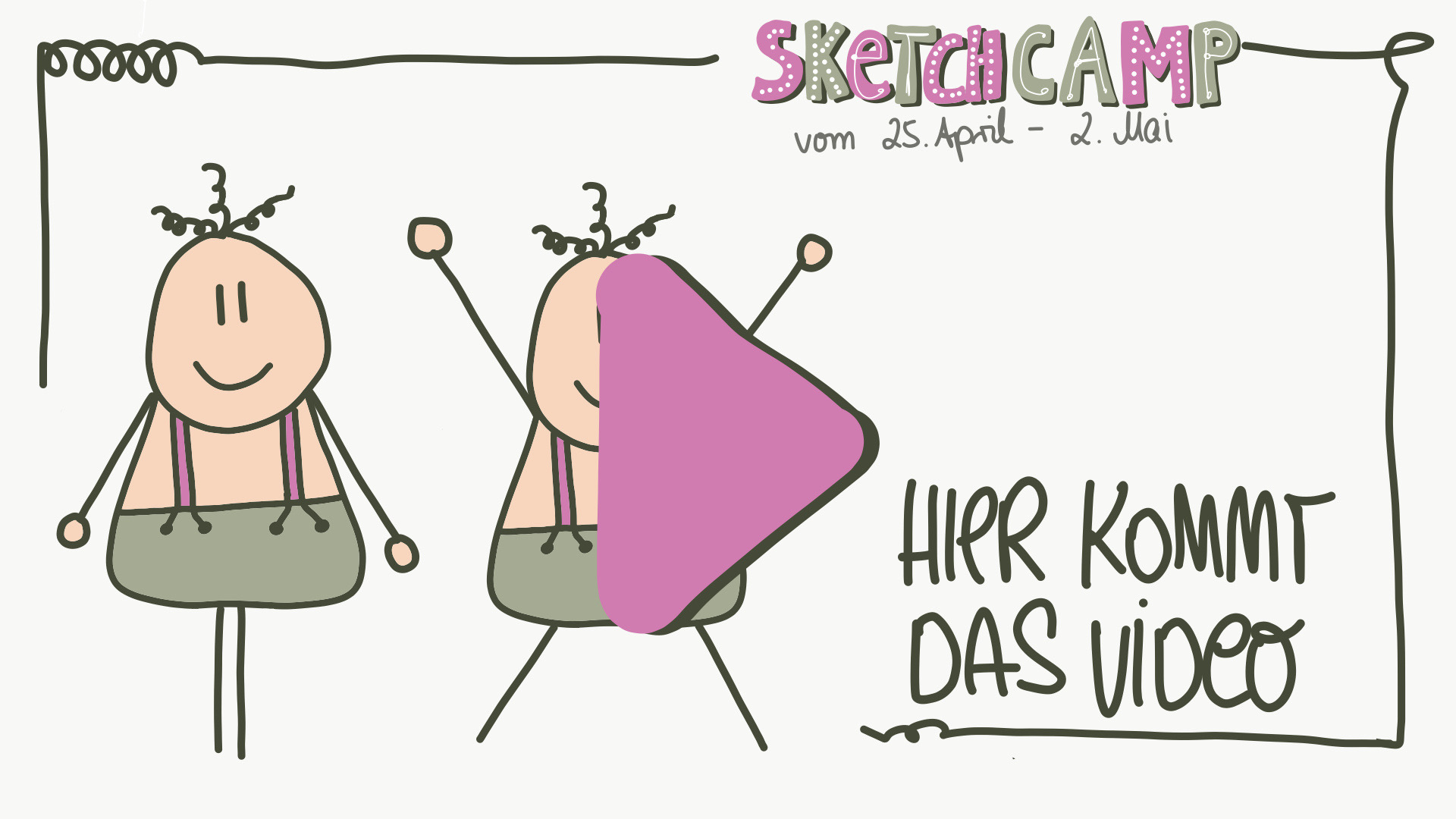 Sketchcamp Video kommt 2