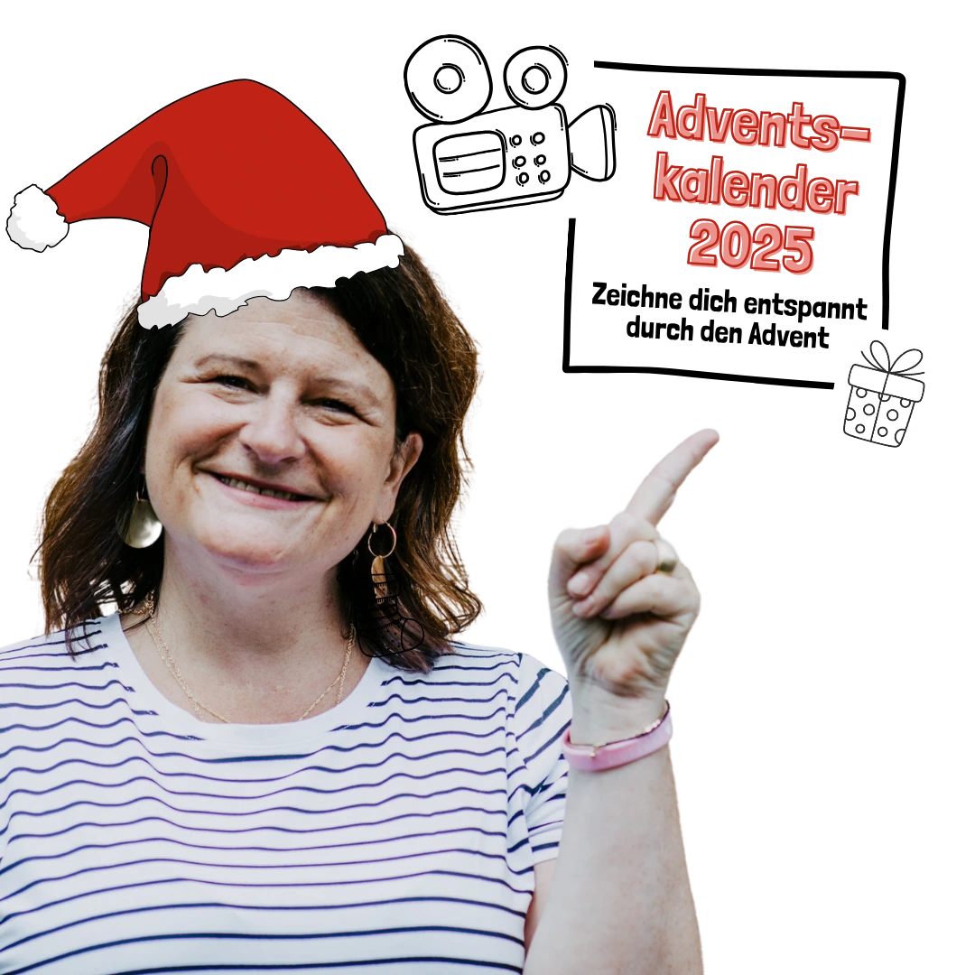 Simone Abelmann - Gründerin der Funny Sketchnotes - größte Sketchnotes Community bringt Menschen das Zeichnen bei